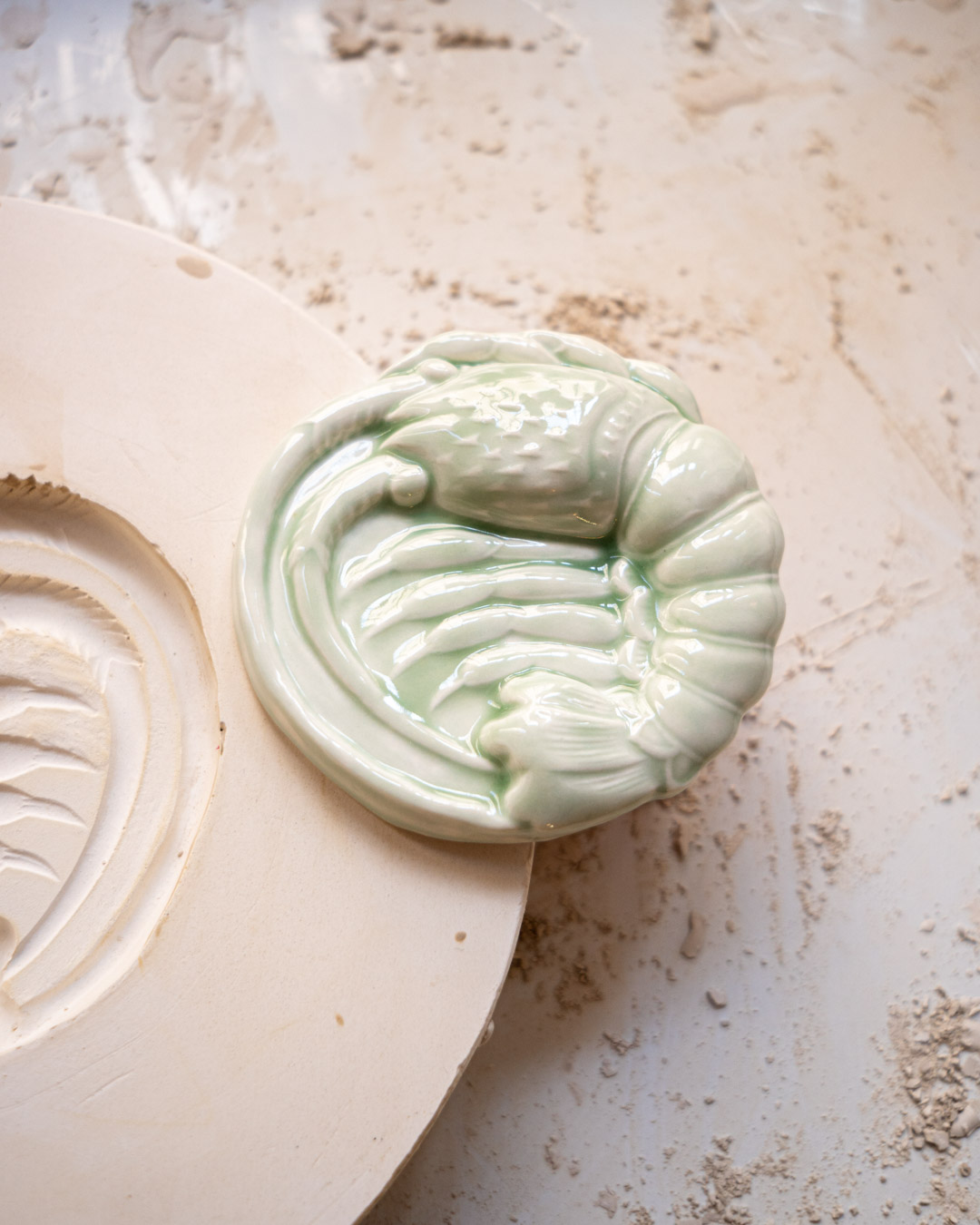 wall sculpture EBI shrimp, pink (Kopia) (Kopia) (Kopia) - obrazek 9