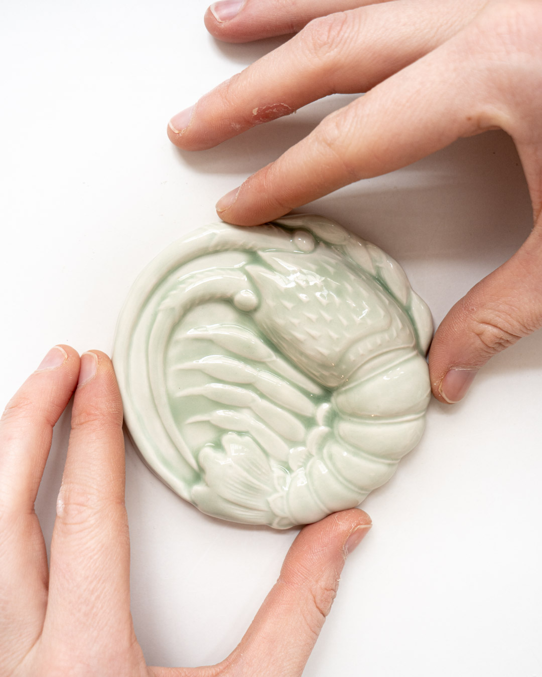 wall sculpture EBI shrimp, pink (Kopia) (Kopia) (Kopia) - obrazek 10