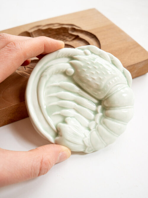 krewetka na ścianę EBI, celadonowa zieleń – PREORDER