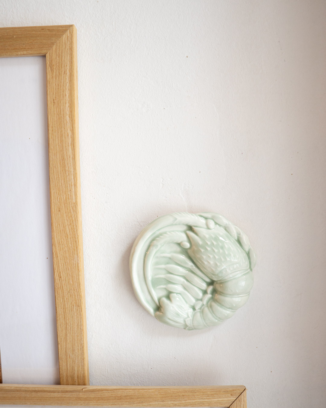 wall sculpture EBI shrimp, pink (Kopia) (Kopia) (Kopia) - obrazek 4