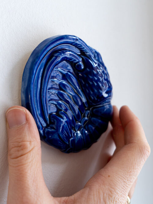 krewetka na ścianę EBI, kobalt – PREORDER