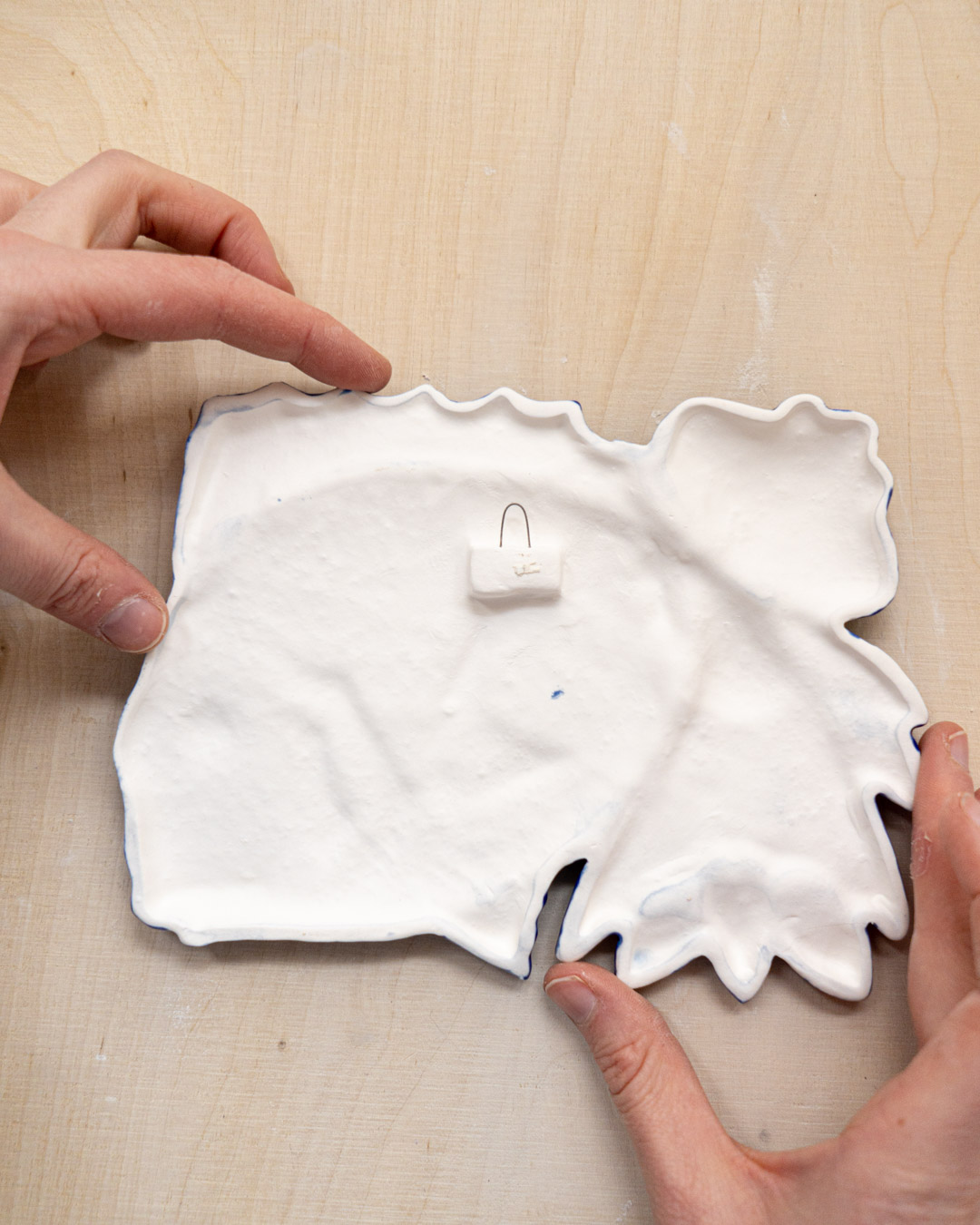 wall sculpture TAI fish with a shell and bamboo, celadon green (Kopia) (Kopia) - obrazek 6