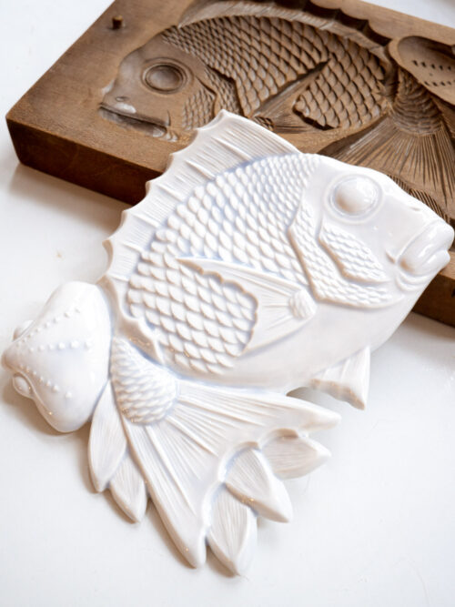 ryba na ścianę TAI, lodowy błękit