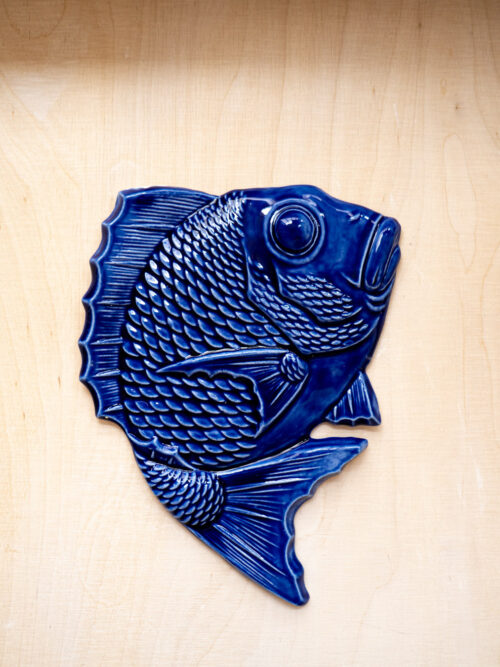 ryba na ścianę TAI, kobalt