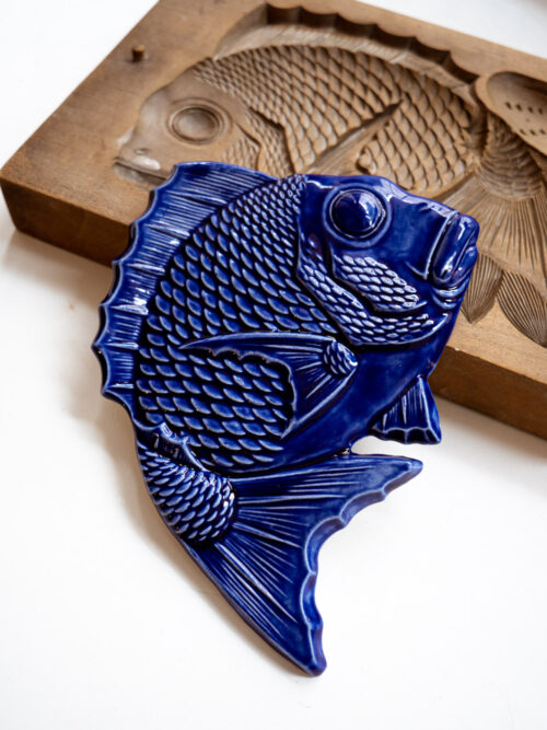 ryba na ścianę TAI, kobalt