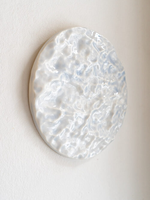 płaskorzeźba na ścianę TAFLA WODY, lodowy błękit – PREORDER