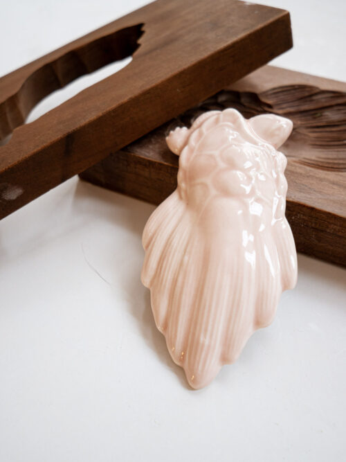 żółw na ścianę MINOGAME, delikatny róż